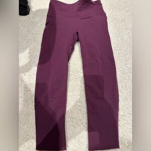 Lululemon Small Leggings : Burgundy